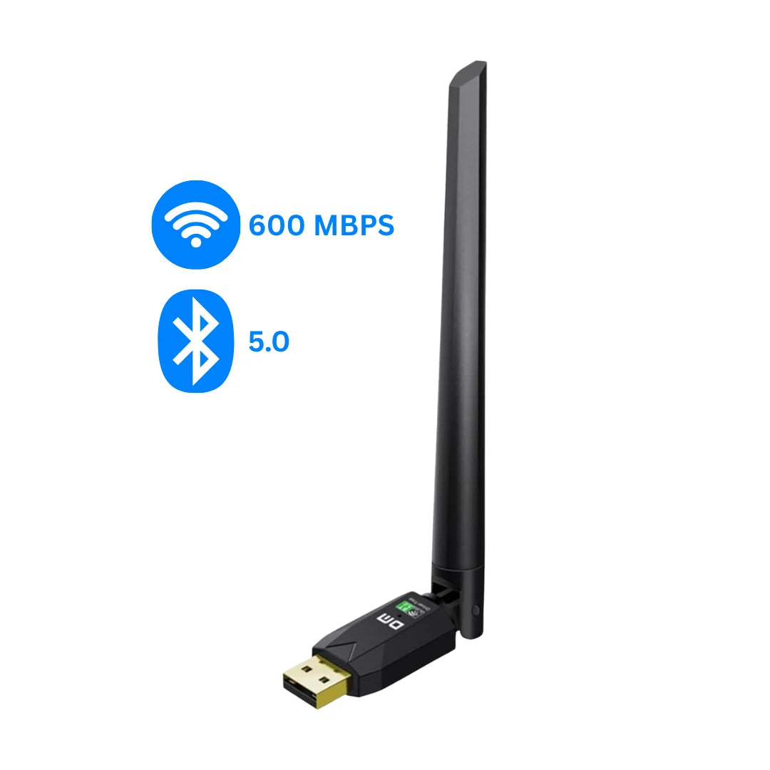 Dm ad087 bluetooth 5.0 adapter - 600mbps dual band wifi transceiver access point