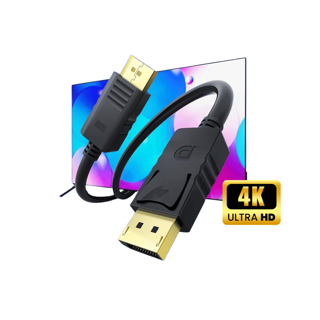 Dm Chb075 4K 120Hz DisplayPort to DisplayPort Cable 1.5 Meter - High-Quality Video and Audio - Gameonjo - Video Games and PC Gaming Store in Jordan
