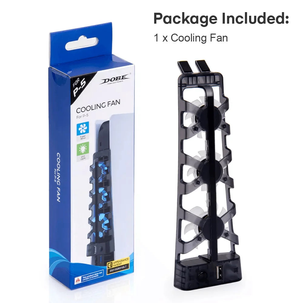 Dobe ps5 cooling dock tp5-1523 - console | ps5 essentials