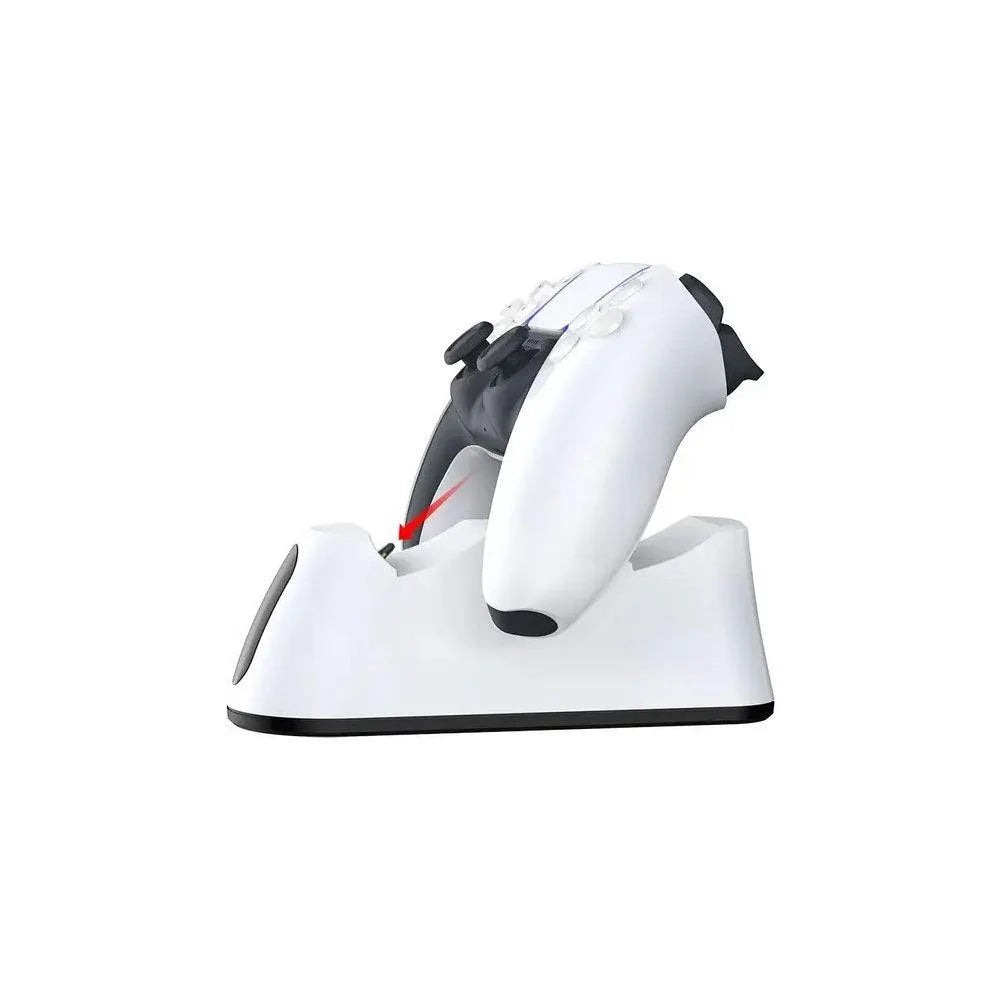 Dobe ps5 dual dock charging stand tp5-0516b for efficient console charging
