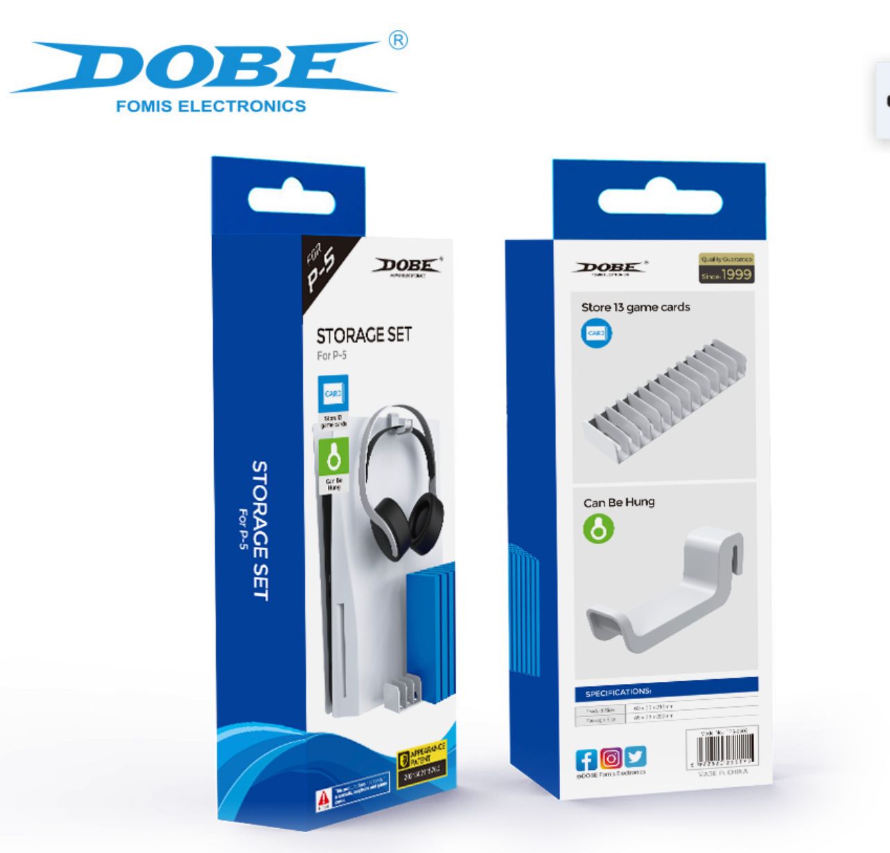 Dobe Storage Set for Ps5 - Gameonjo