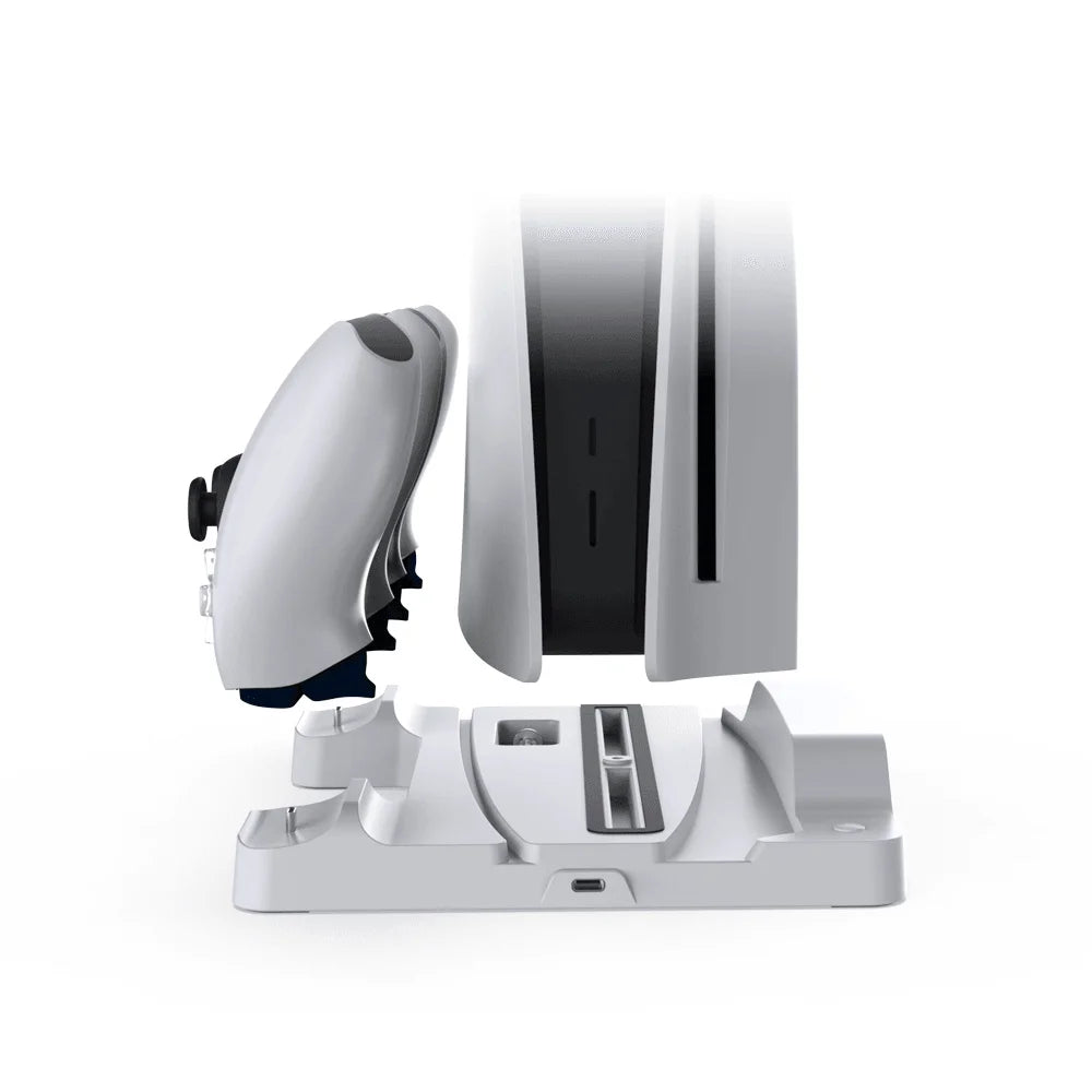 Dobe tp5-1507 multi-function cooling fan base for ps5 console - console | ps5 essentials