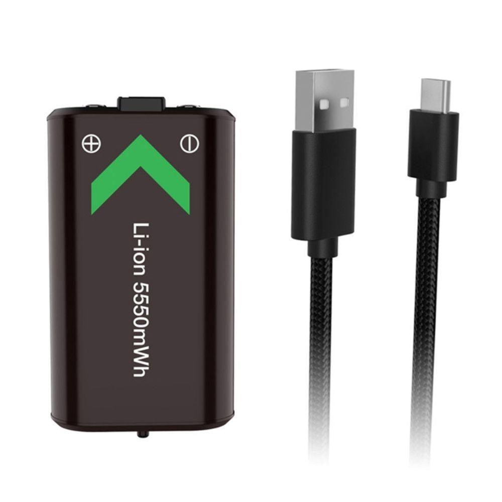 Dobe tyx-2611 rechargeable battery 1500mah with 3m micro charging cable - console | xbox essentials