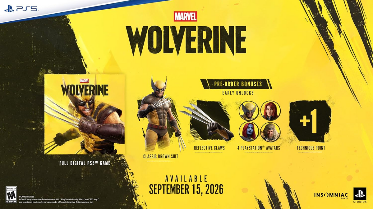 Marvel wolverine ps5 - playstation games