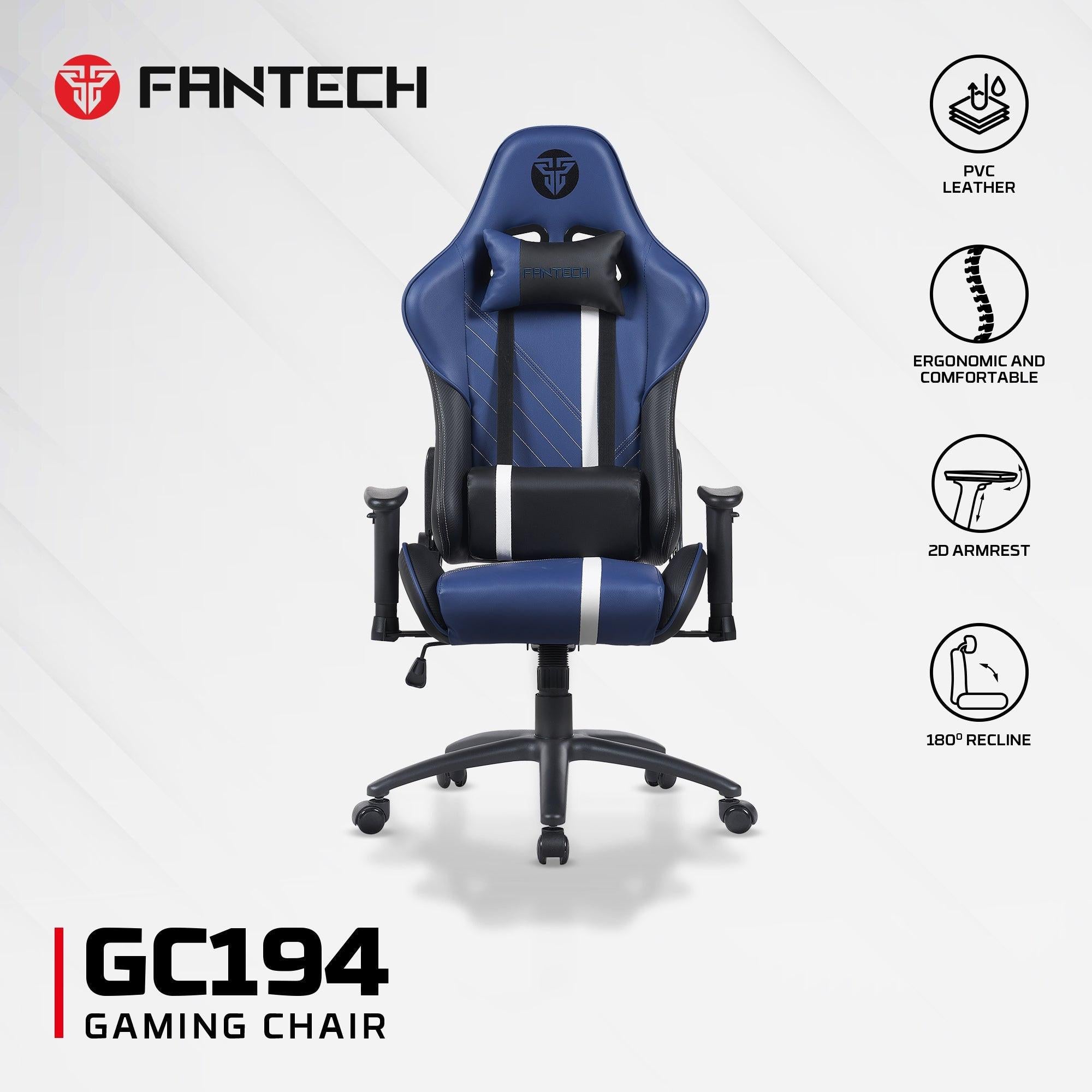 FANTECH GC194 GAMING CHAIR BLUE.