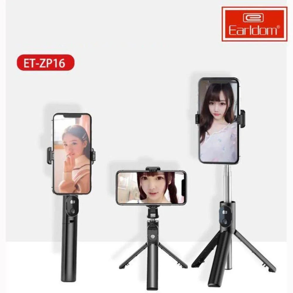 Earldom bluetooth tripod camera et-zp16 for seamless photography - streaming
