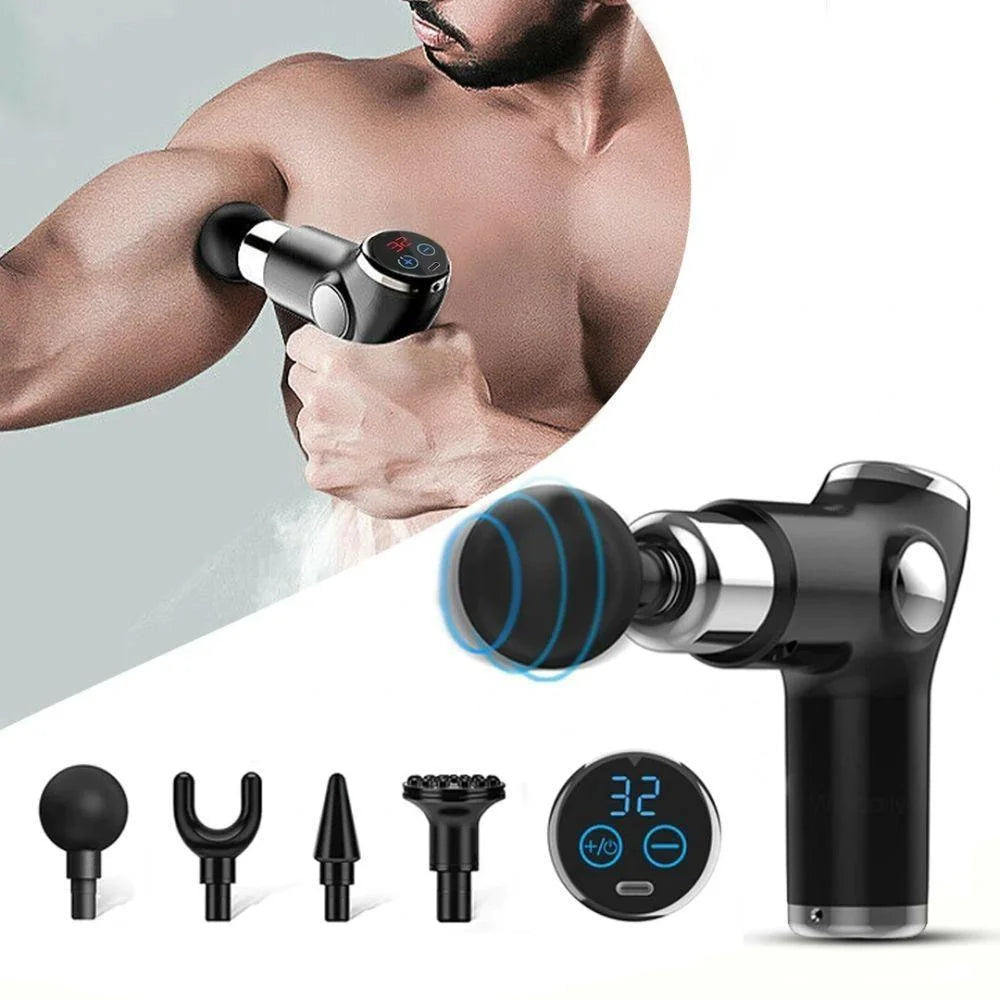 Earldom et-v3 mini massager electric fascia gun for ultimate muscle relief - lifestyle