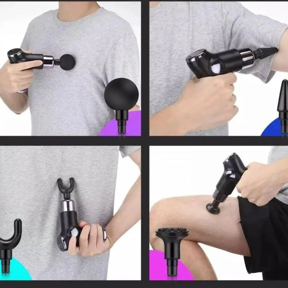 Earldom et-v3 mini massager electric fascia gun for ultimate muscle relief - lifestyle