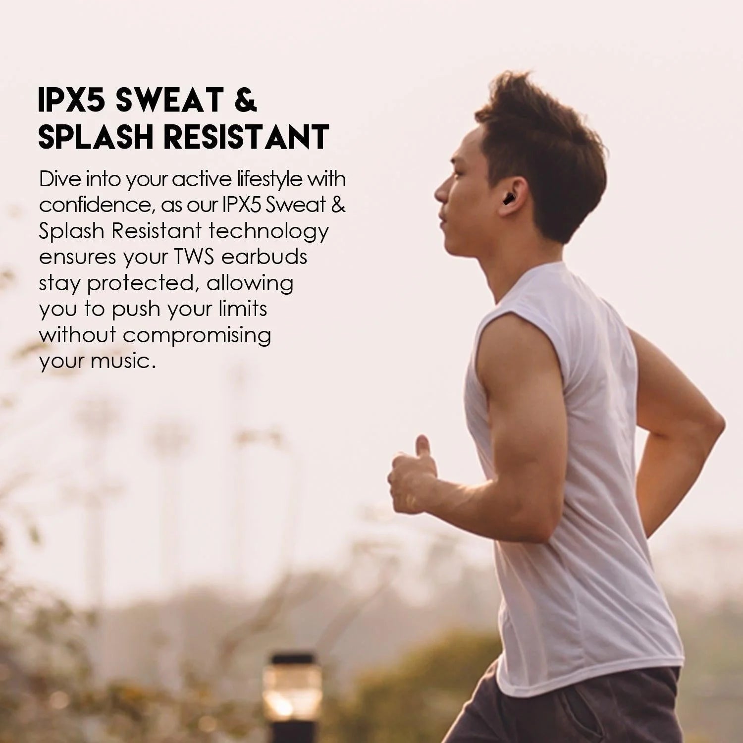 Fantech mithril tx1 lite earbuds with ipx5 water resistance - audio | earphone