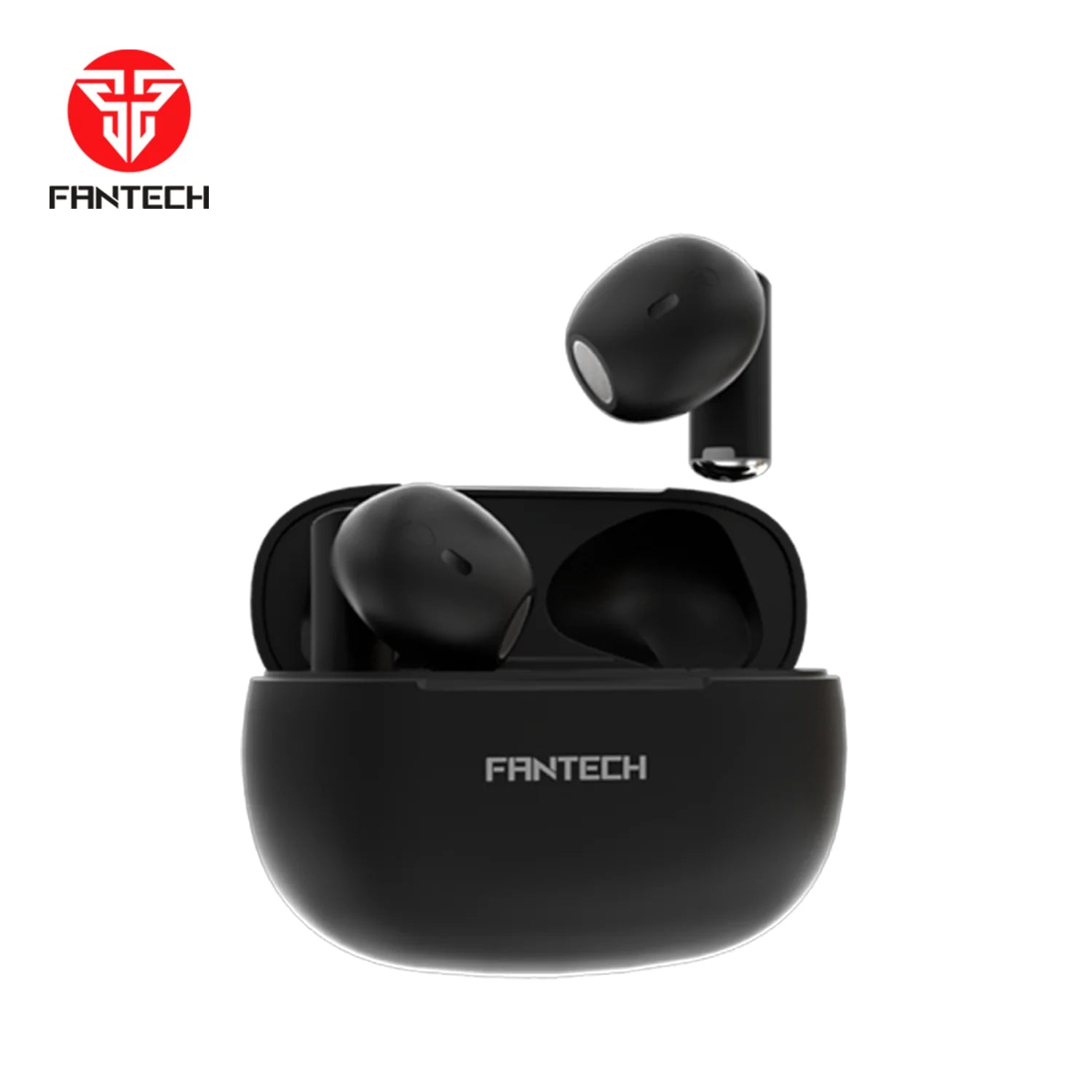 Fantech mithril tx1 lite earbuds with ipx5 water resistance - black - audio | earphone