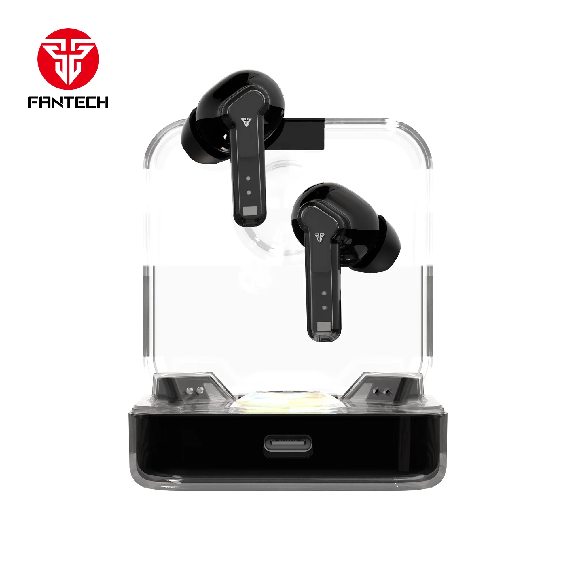 Fantech smart tws tx3 - groove aurora rgb wireless earbuds - audio | earphone