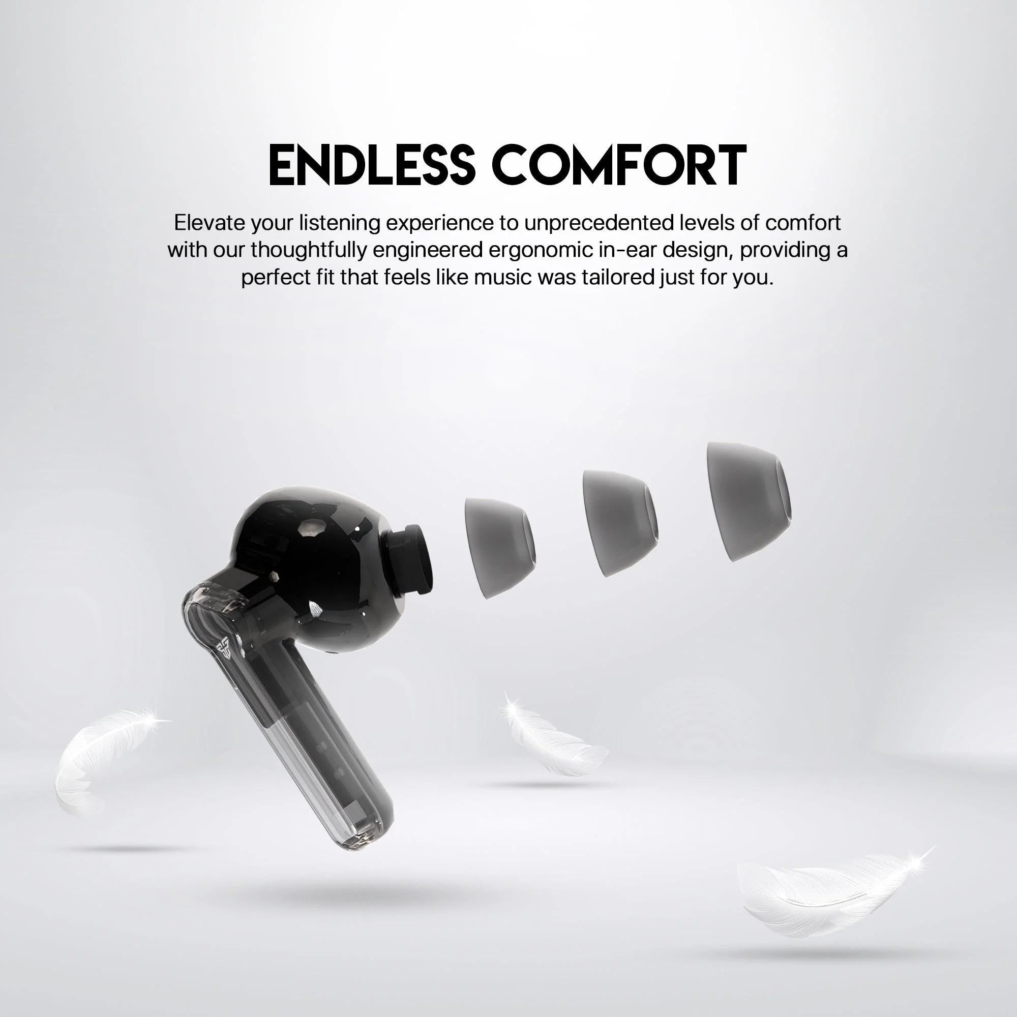 Fantech smart tws tx3 - groove aurora rgb wireless earbuds - audio | earphone