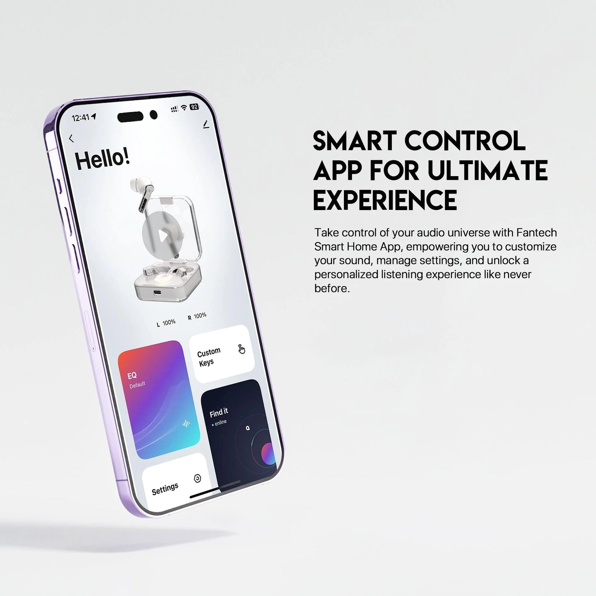 Fantech smart tws tx3 - groove aurora rgb wireless earbuds - audio | earphone