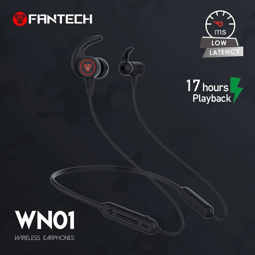 Fantech wn01 wireless earphones - audio | earphone