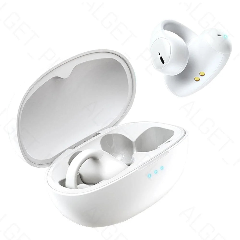 Onikuma t306 bluetooth headset - wireless air conduction audio experience - white - audio | earphone
