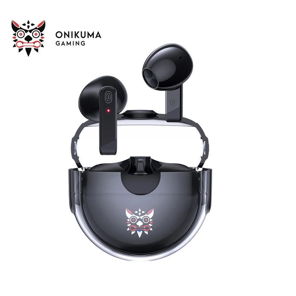 Onikuma t31 tws wireless earbuds gaming earphones - black - audio | earphone
