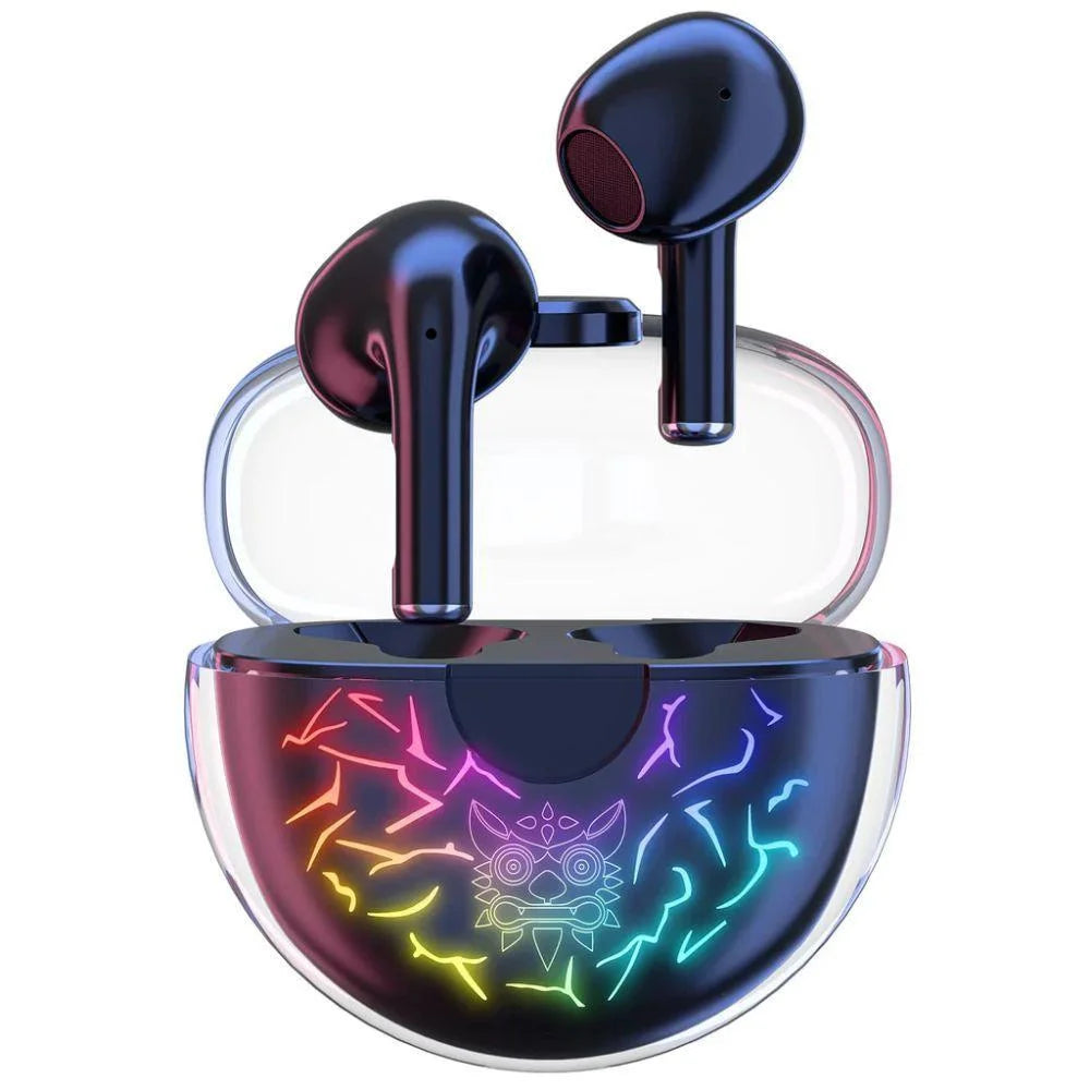 Onikuma t35 bluetooth 5.1 gaming earbuds 60ms - black - audio | earphone