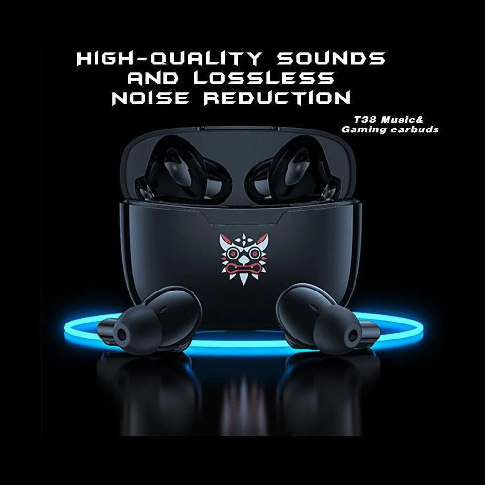 Onikuma t38 wireless earphones tws - audio | earphone