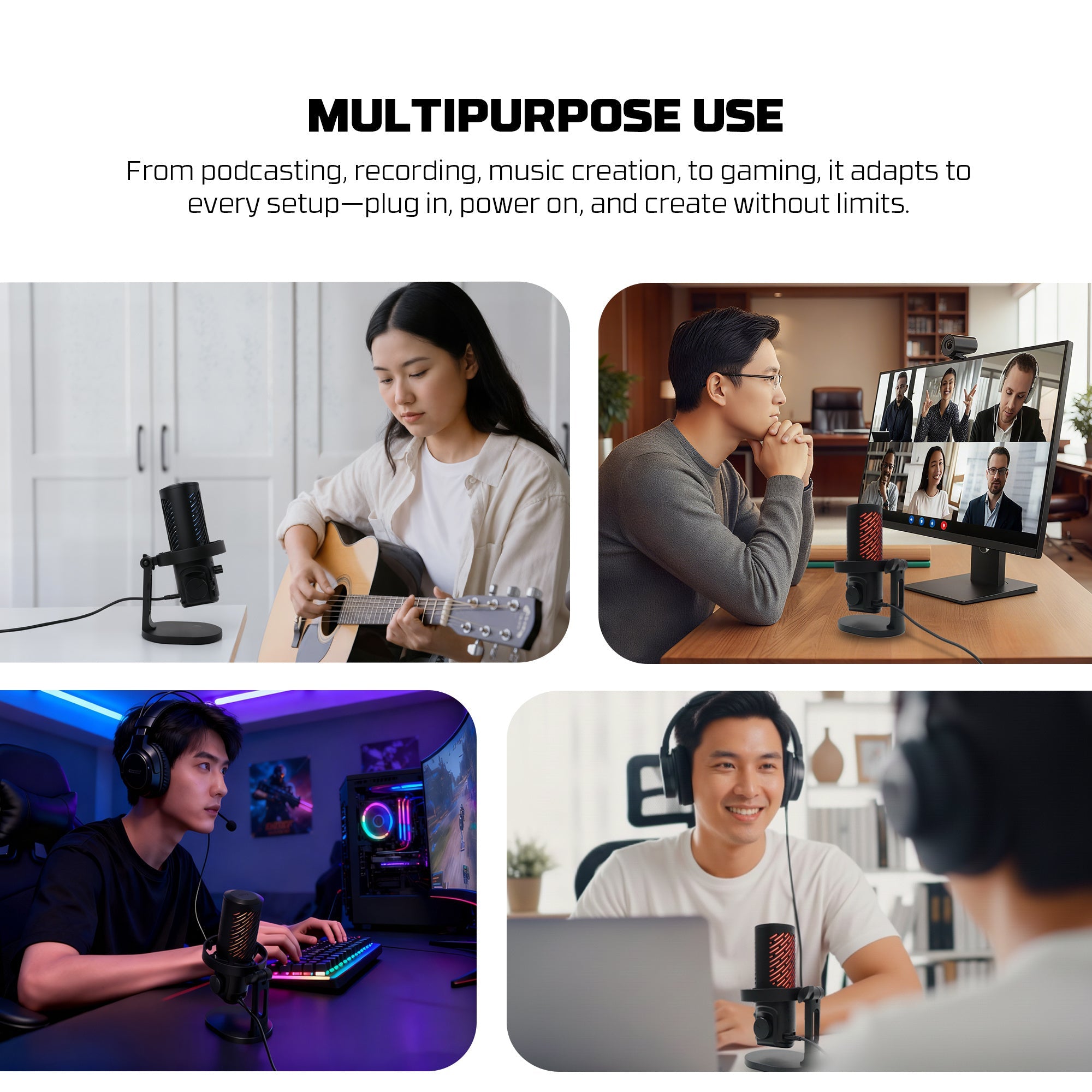 Fantech MCX04 Leviosa Aura Condenser Microphone