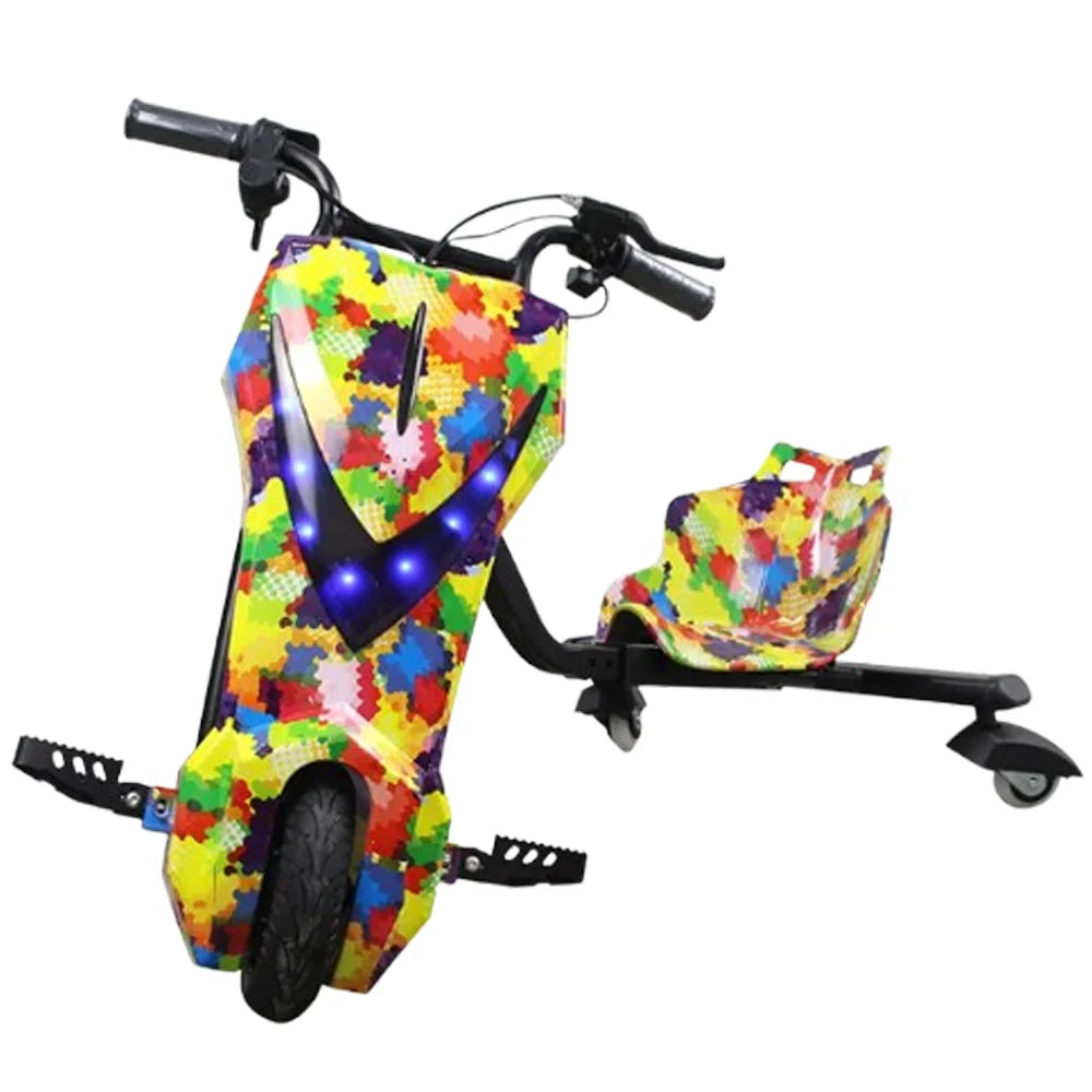 Drifting electric scooter