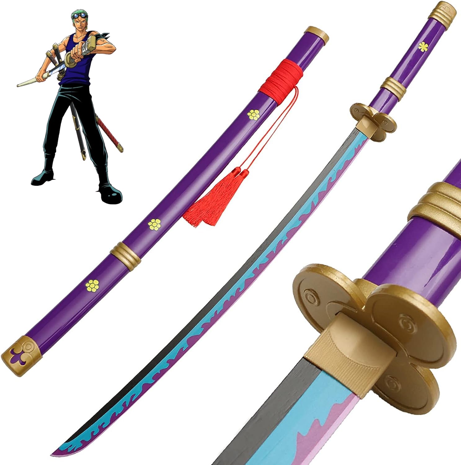 Enma one Piece Sword Zoro Anime Sword - 104cm Default Title