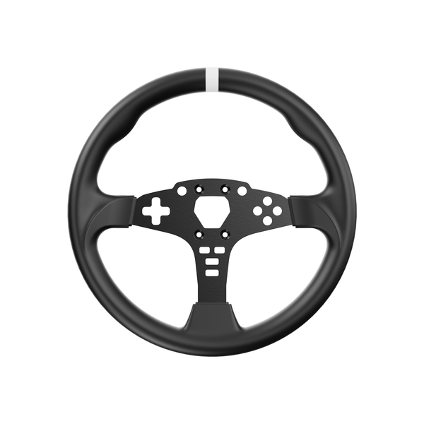Moza es 12-inch round wheel mod - simulators