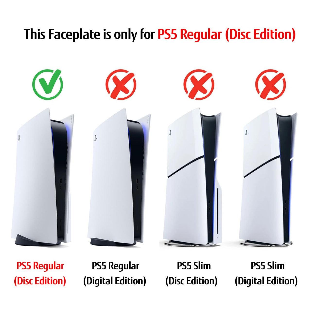 Faceplate for PS5 Disc Edition - Spiderman Design Faceplate for PS5 Spiderman - Gameonjo - Video Games and PC Gaming Store in Jordan