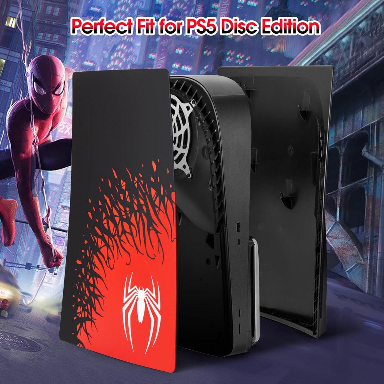 Faceplate for PS5 Disc Edition - Spiderman Design Faceplate for PS5 Spiderman - Gameonjo - Video Games and PC Gaming Store in Jordan