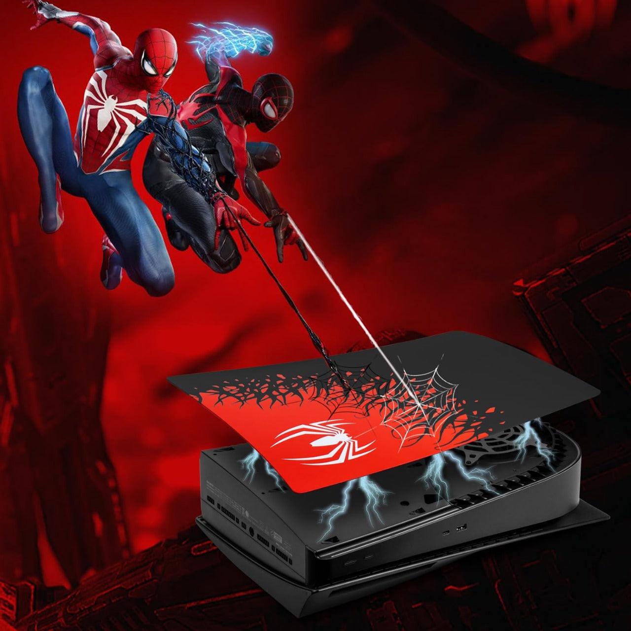Faceplate for PS5 Disc Edition - Spiderman Design Faceplate for PS5 Spiderman - Gameonjo - Video Games and PC Gaming Store in Jordan
