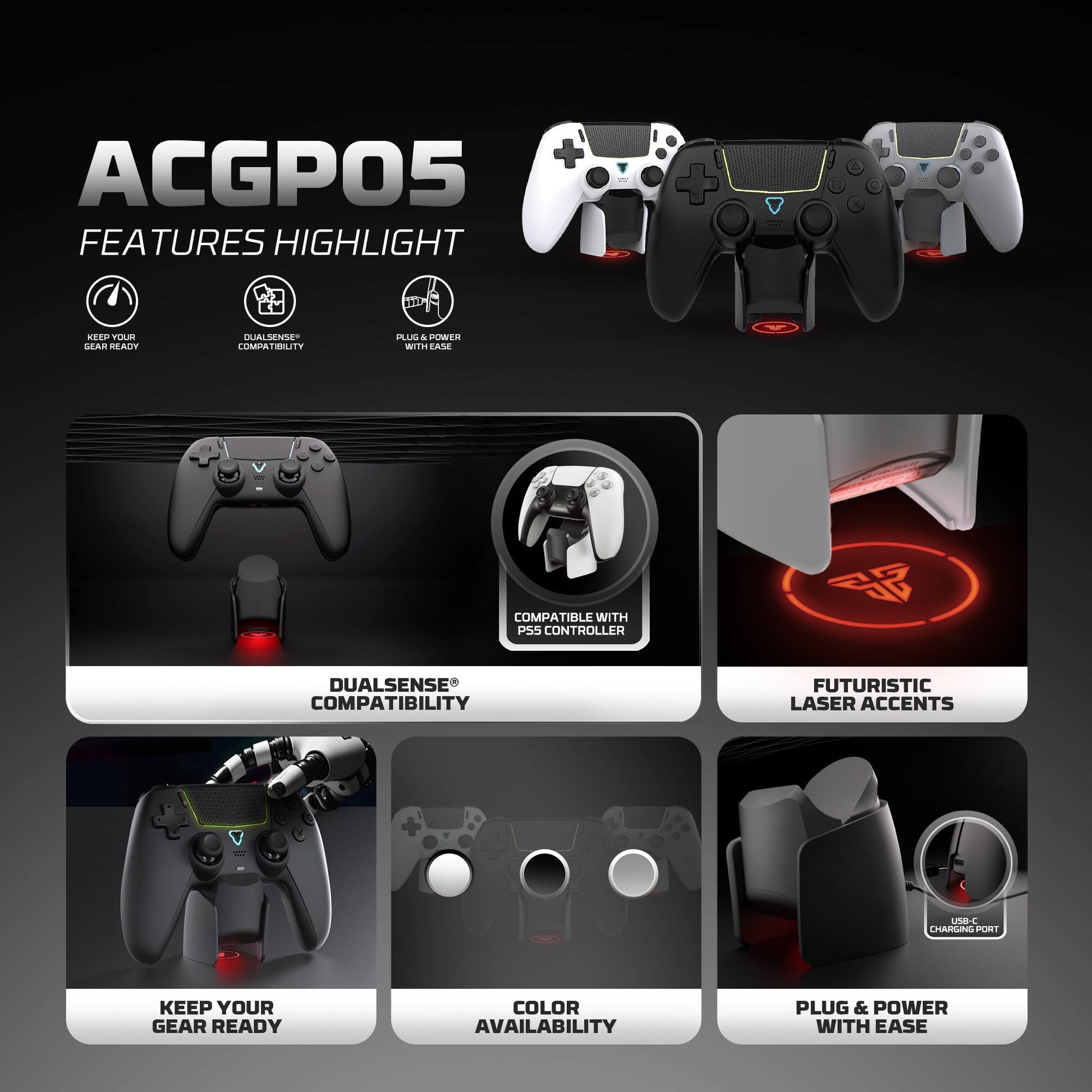 Fantech Acgp05 Charging Dock for Wgp15