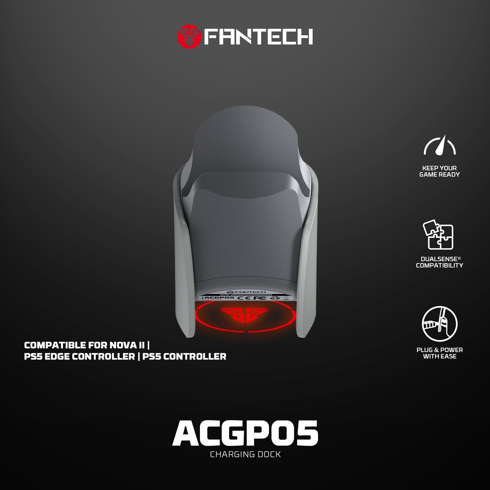 Fantech Acgp05 Charging Dock for Wgp15