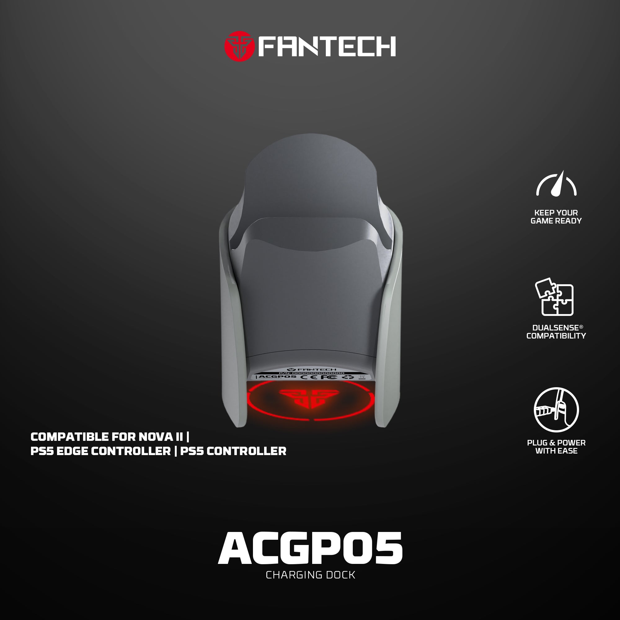 Fantech Acgp05 Charging Dock for Wgp15