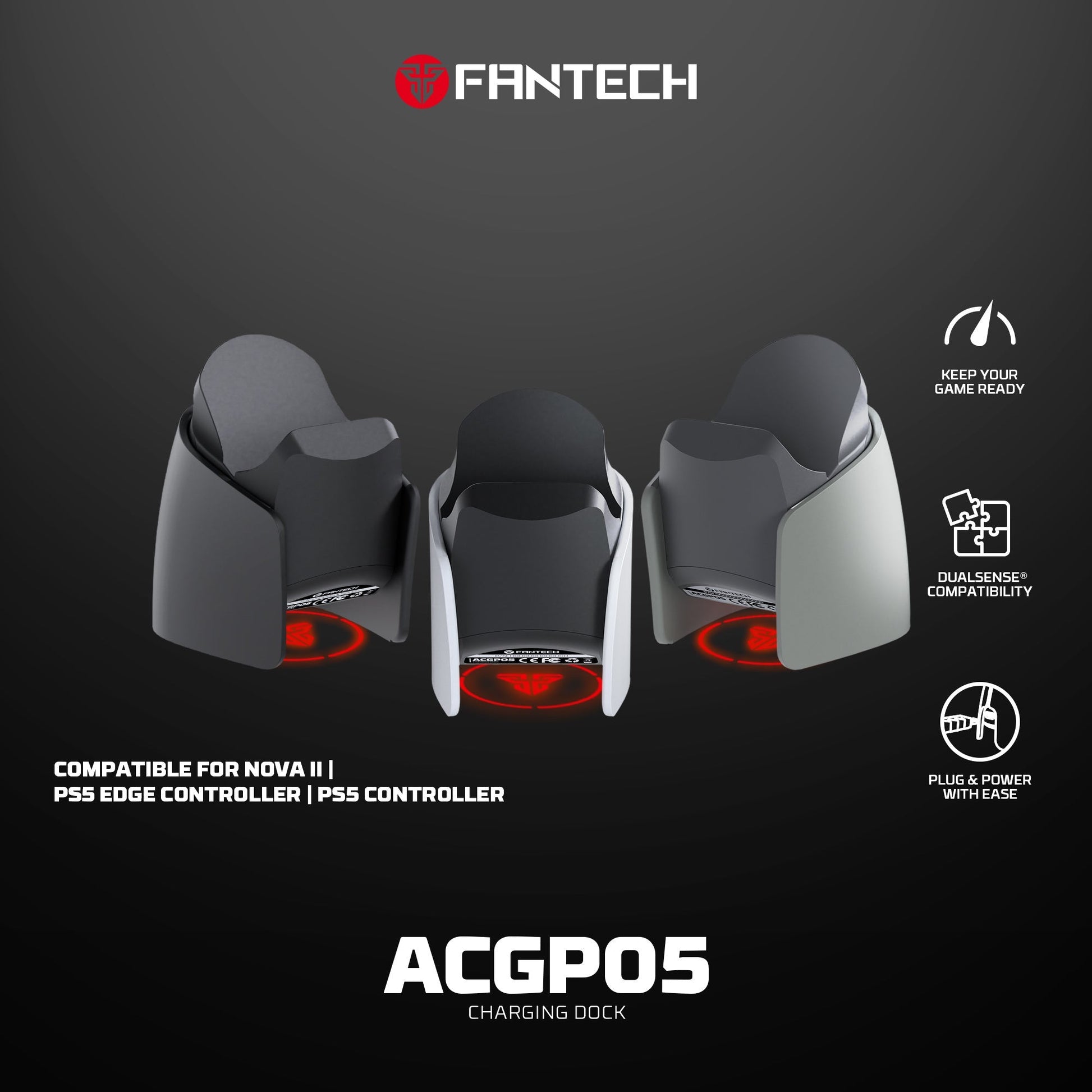 Fantech Acgp05 Charging Dock for Wgp15