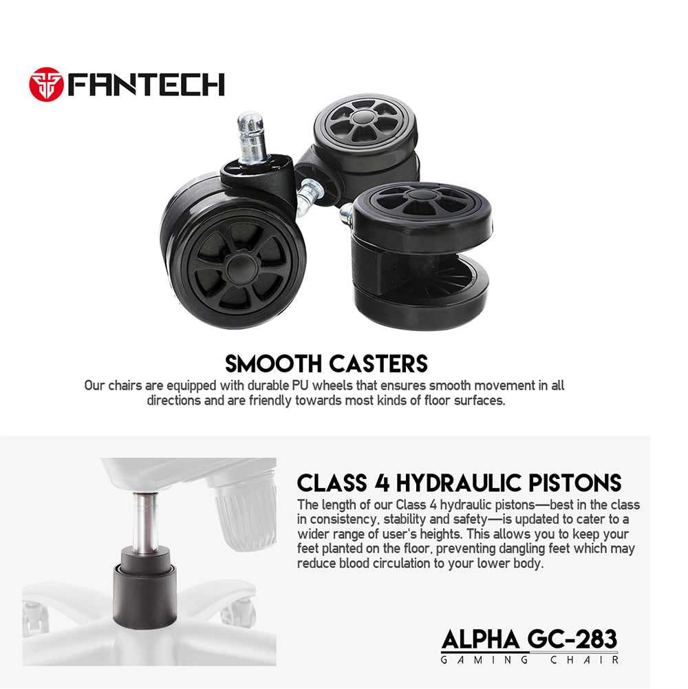 Fantech Alpha Gc-283 Gaming Chair | Blue - Gameonjo