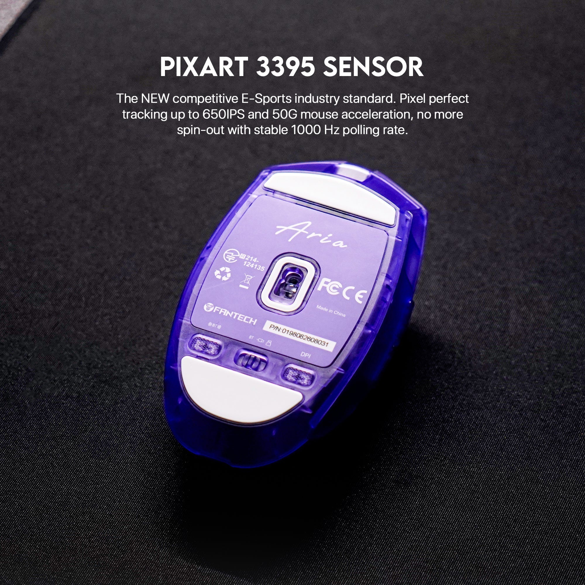 Fantech Aria Xd7 Huano Version Super Lightweight Gaming Mouse +mousepad Mp353 - Gameonjo