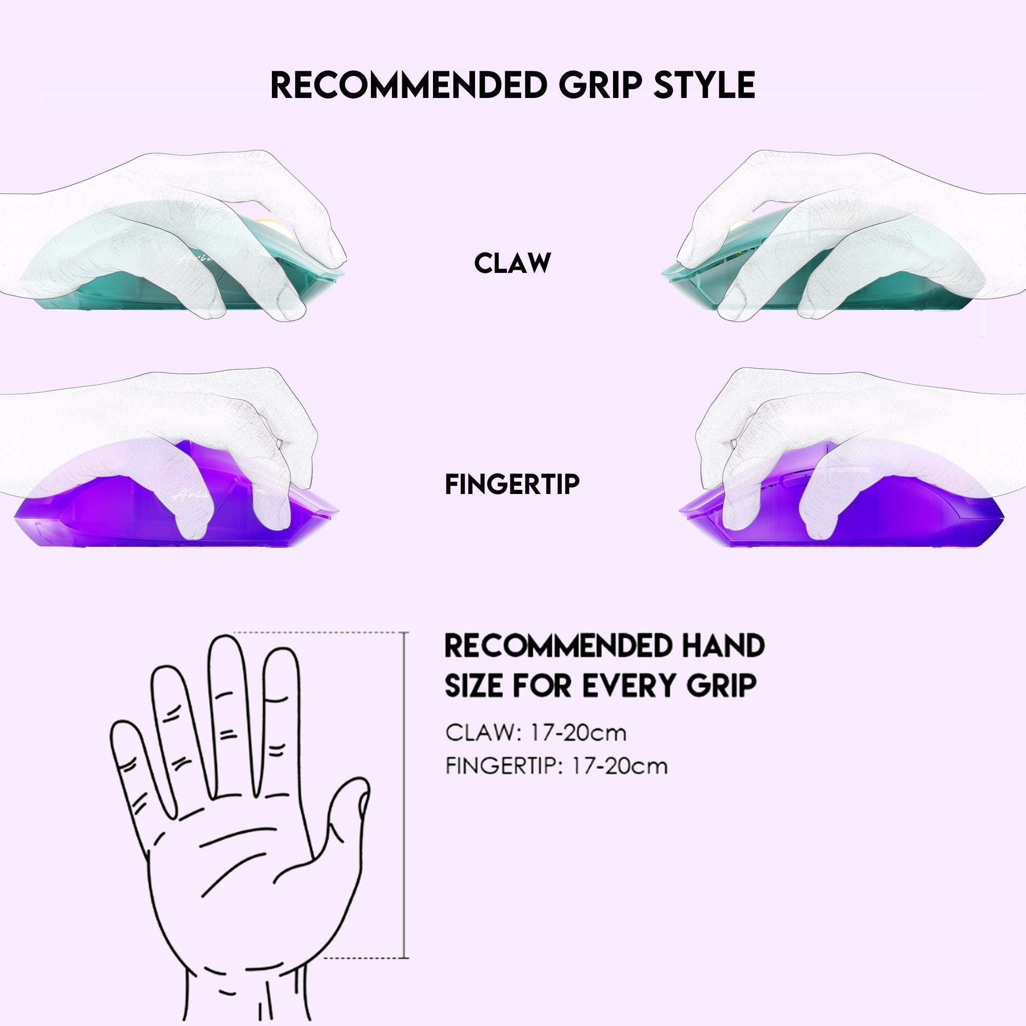 Fantech Aria Xd7 Huano Version Super Lightweight Gaming Mouse +mousepad Mp353 - Gameonjo