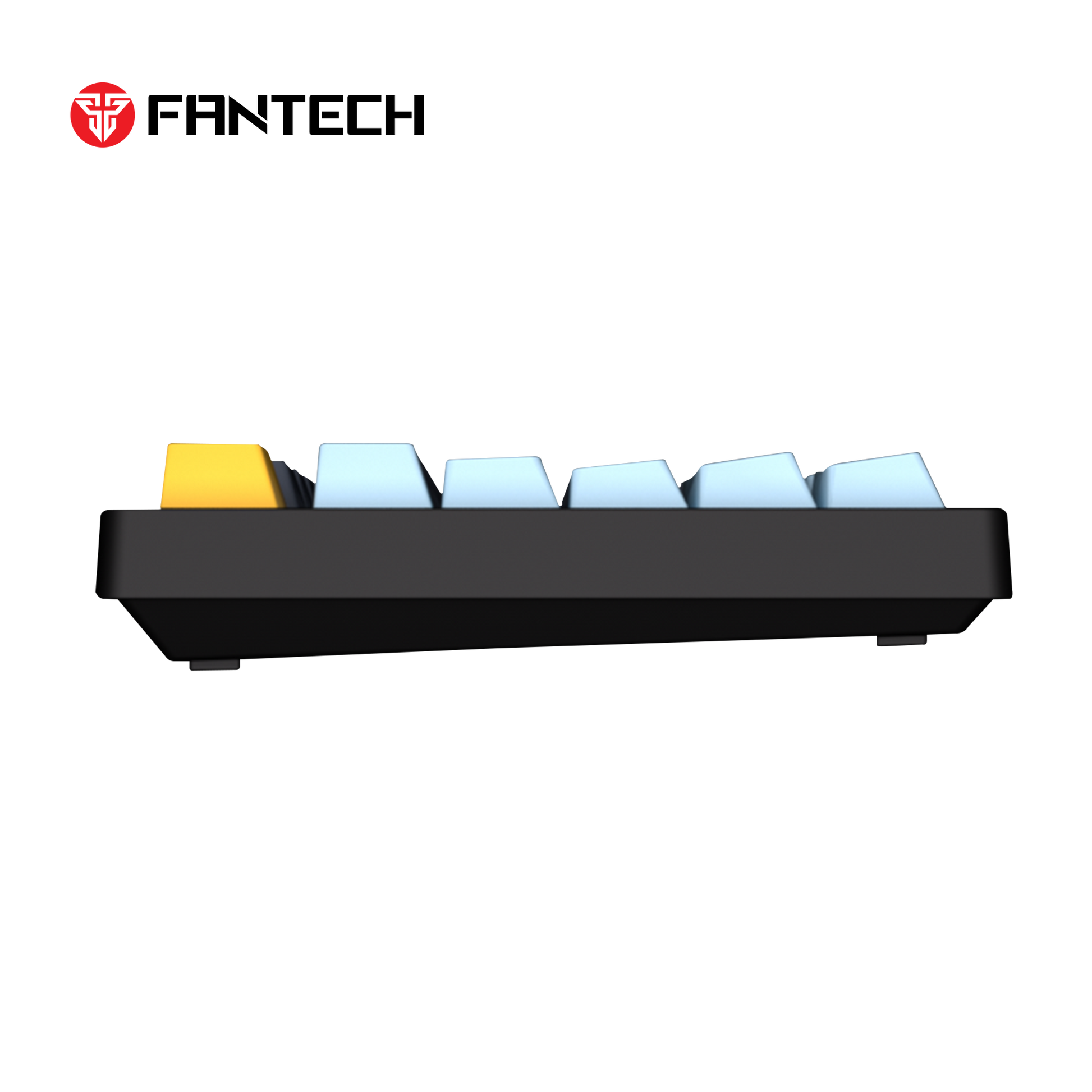 Fantech atom107s mk893s mechanical keyboard mizu edition sky blue for ultimate performance and style - keyboard