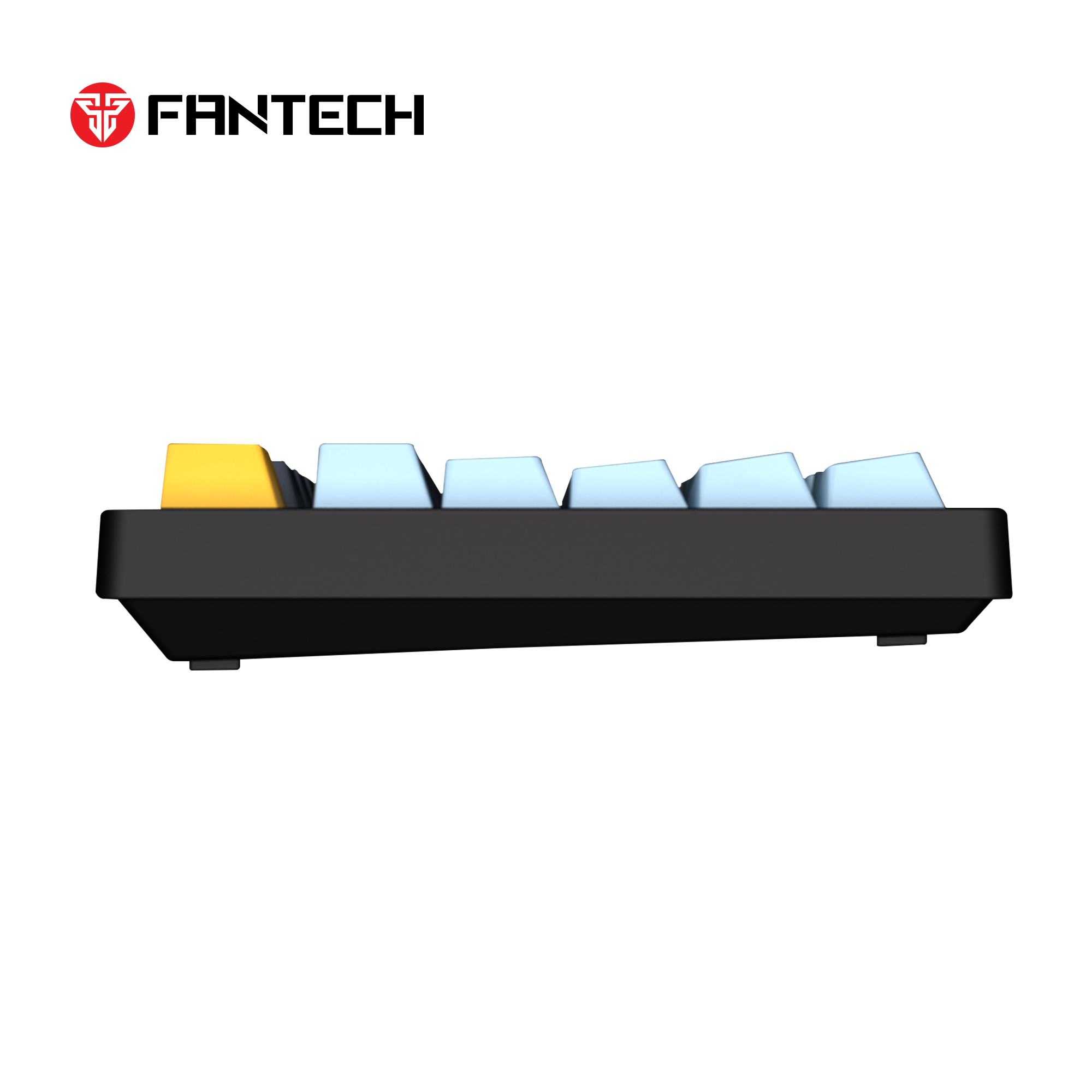 Fantech atom107s mk893s mechanical keyboard mizu edition sky blue for ultimate performance and style - keyboard