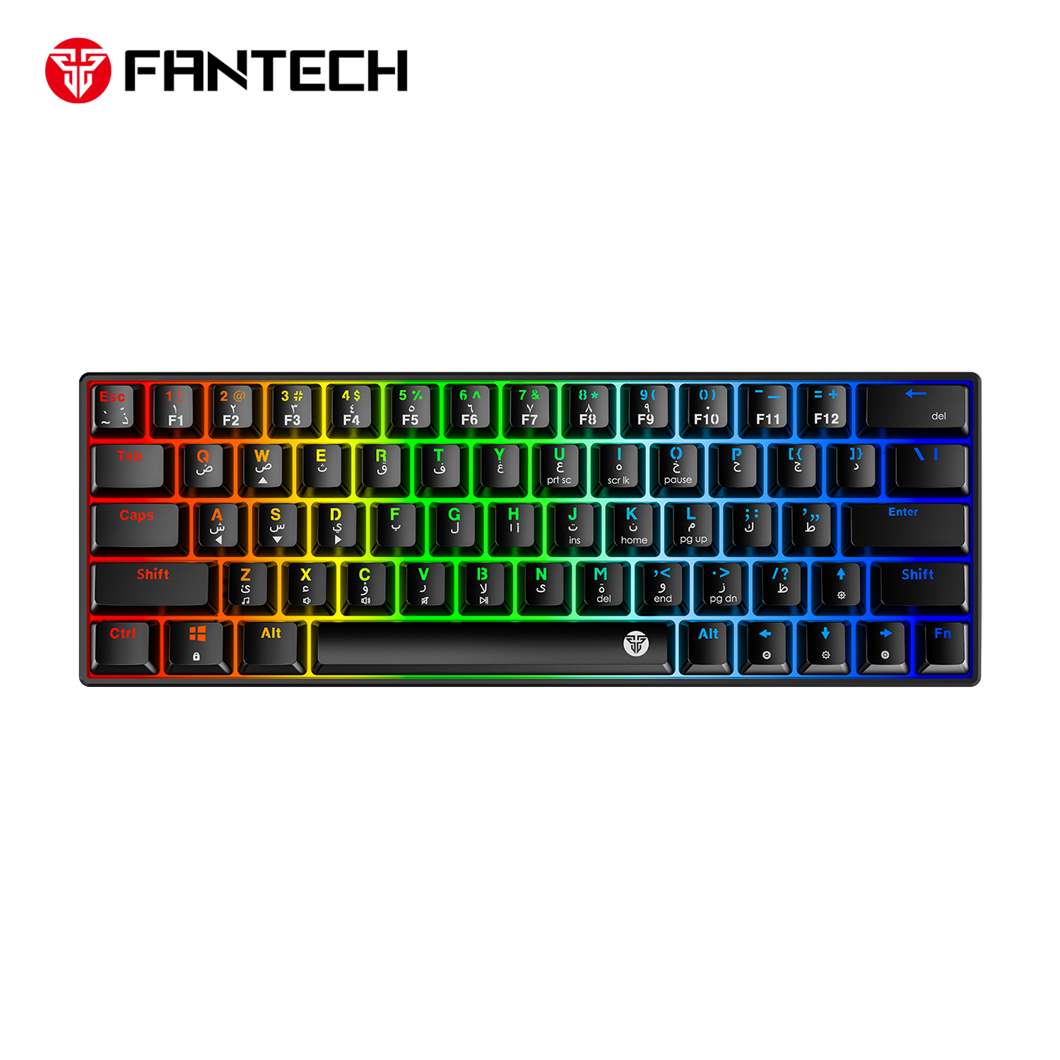 Fantech Atom63 Mk859c Mechanical Gaming Keyboard & Mouse Arabic/english - Gameonjo