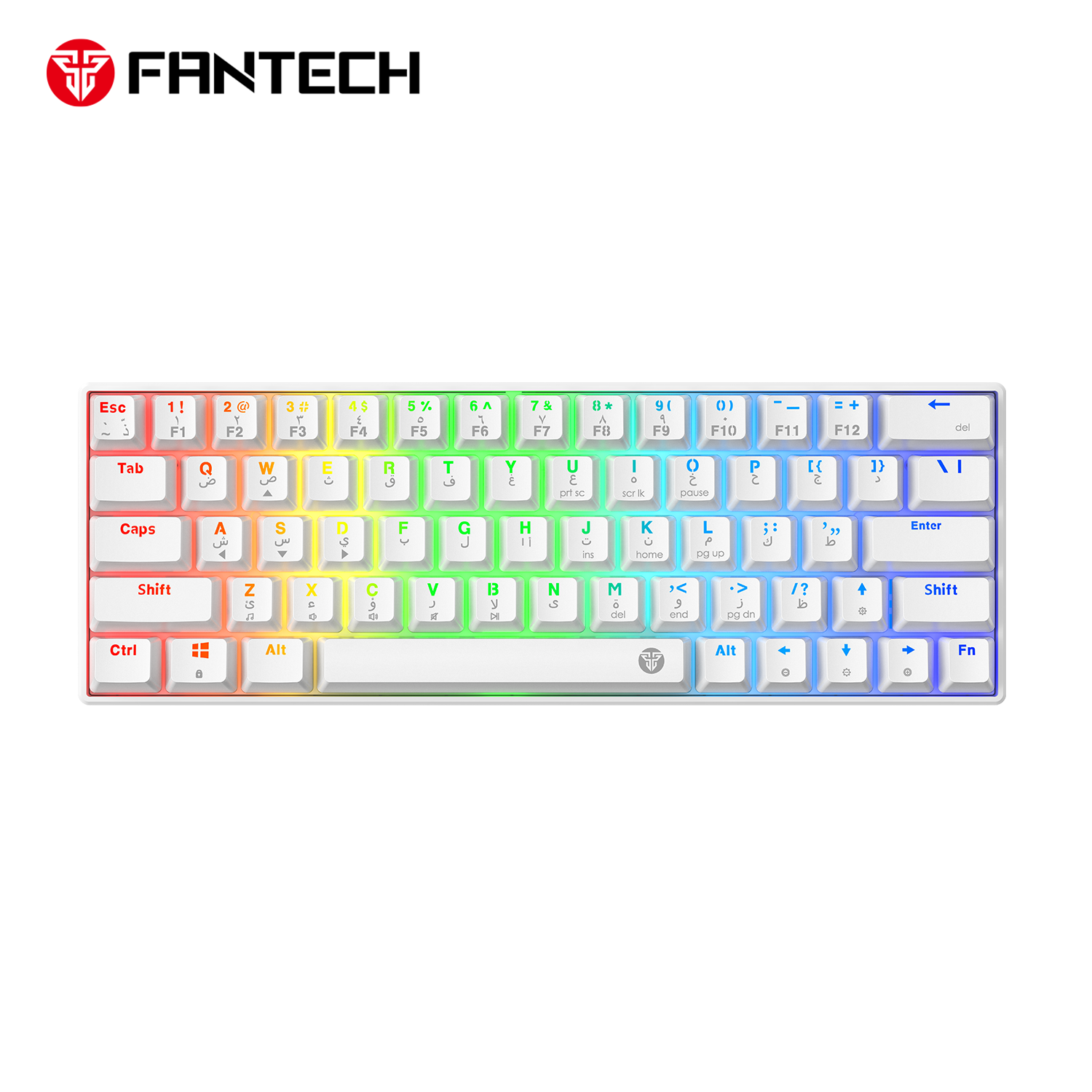 Fantech Atom63 Mk859c Mechanical Gaming Keyboard & Mouse Arabic/english - Gameonjo