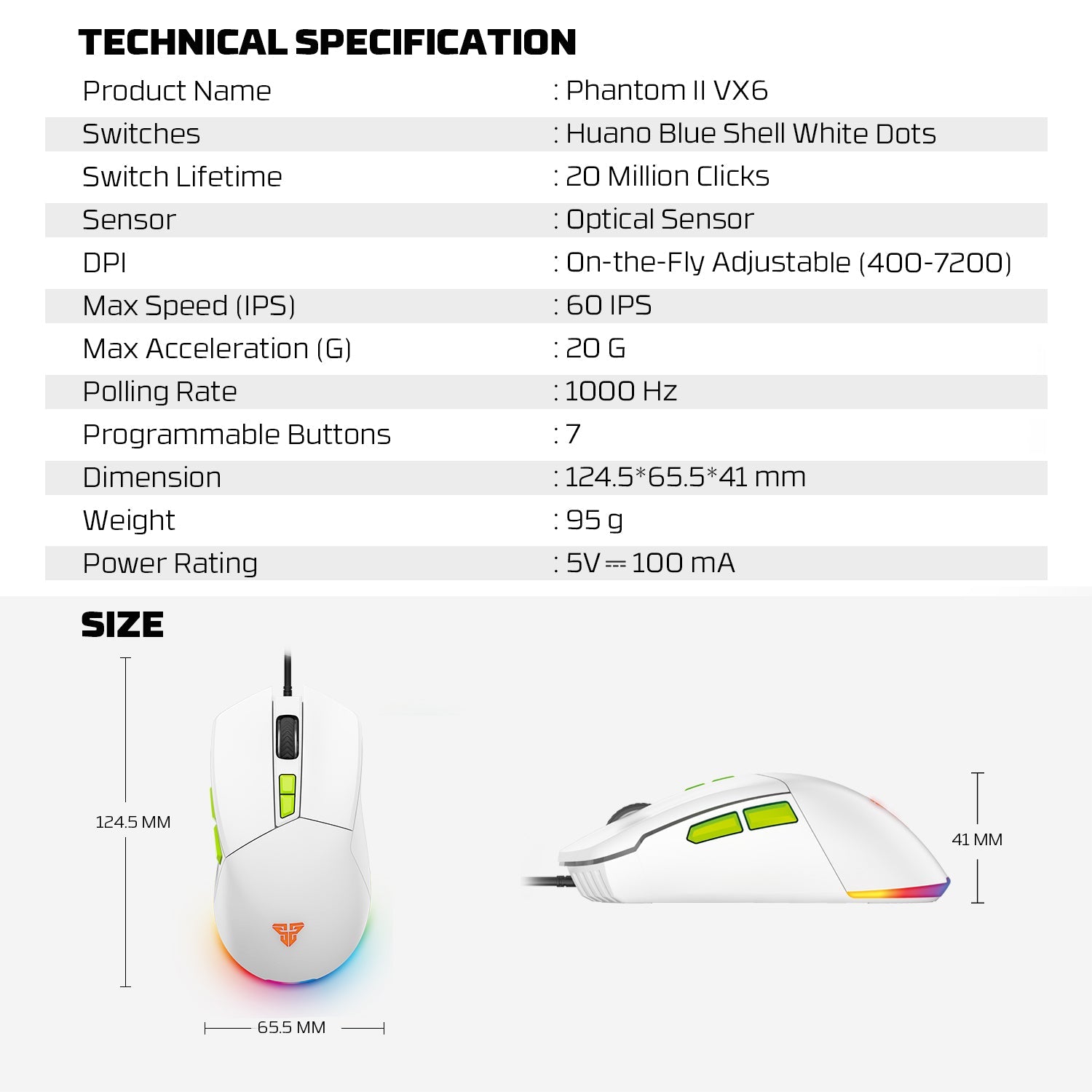 Fantech Atom63 Mk859c Mechanical Gaming Keyboard & Mouse Arabic/english - Gameonjo