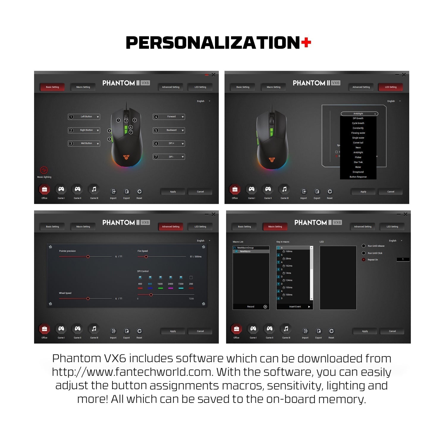 Fantech Atom63 Mk859c Mechanical Gaming Keyboard & Mouse Arabic/english - Gameonjo