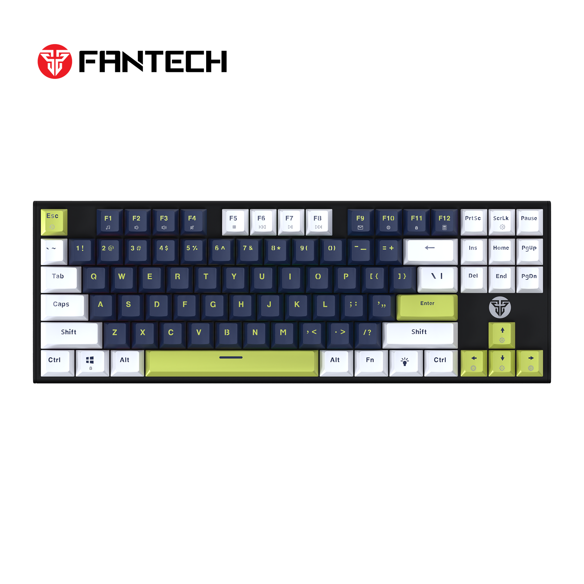 Fantech atom87s mk877s keyboard - mori edition black mechanical gaming keyboard