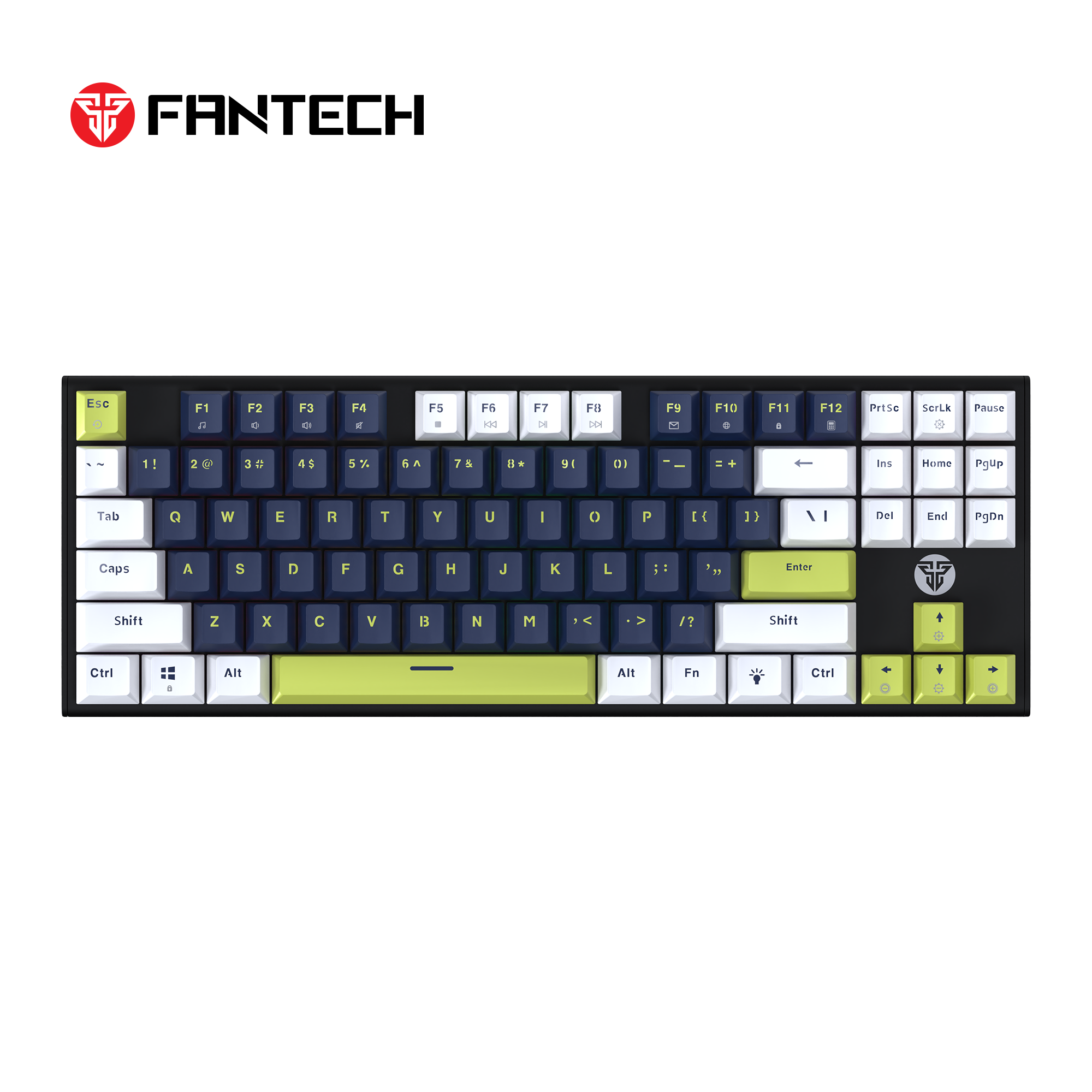 Fantech Atom87s Mk877s Mechanical Gaming Keyboard Mori Edition Black