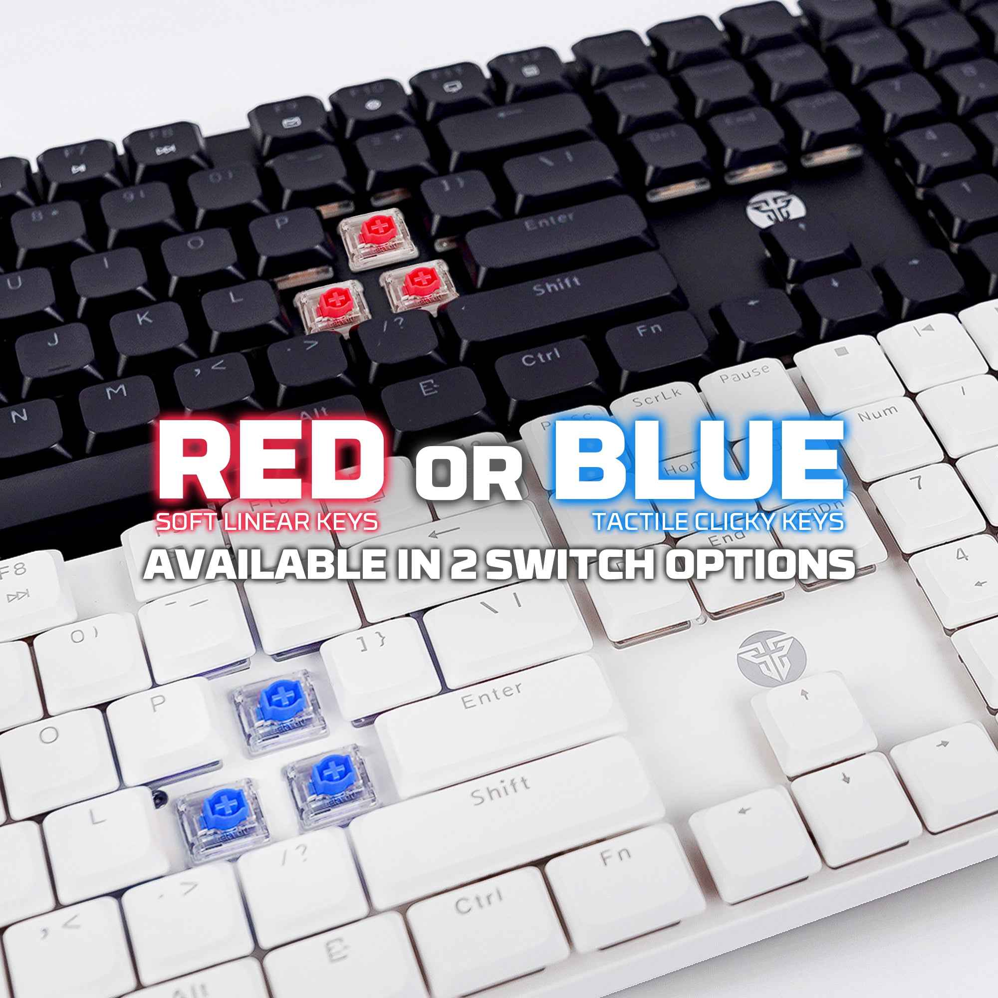 Fantech Atomair108 Mk314 Mechanical Keyboard Low-profile