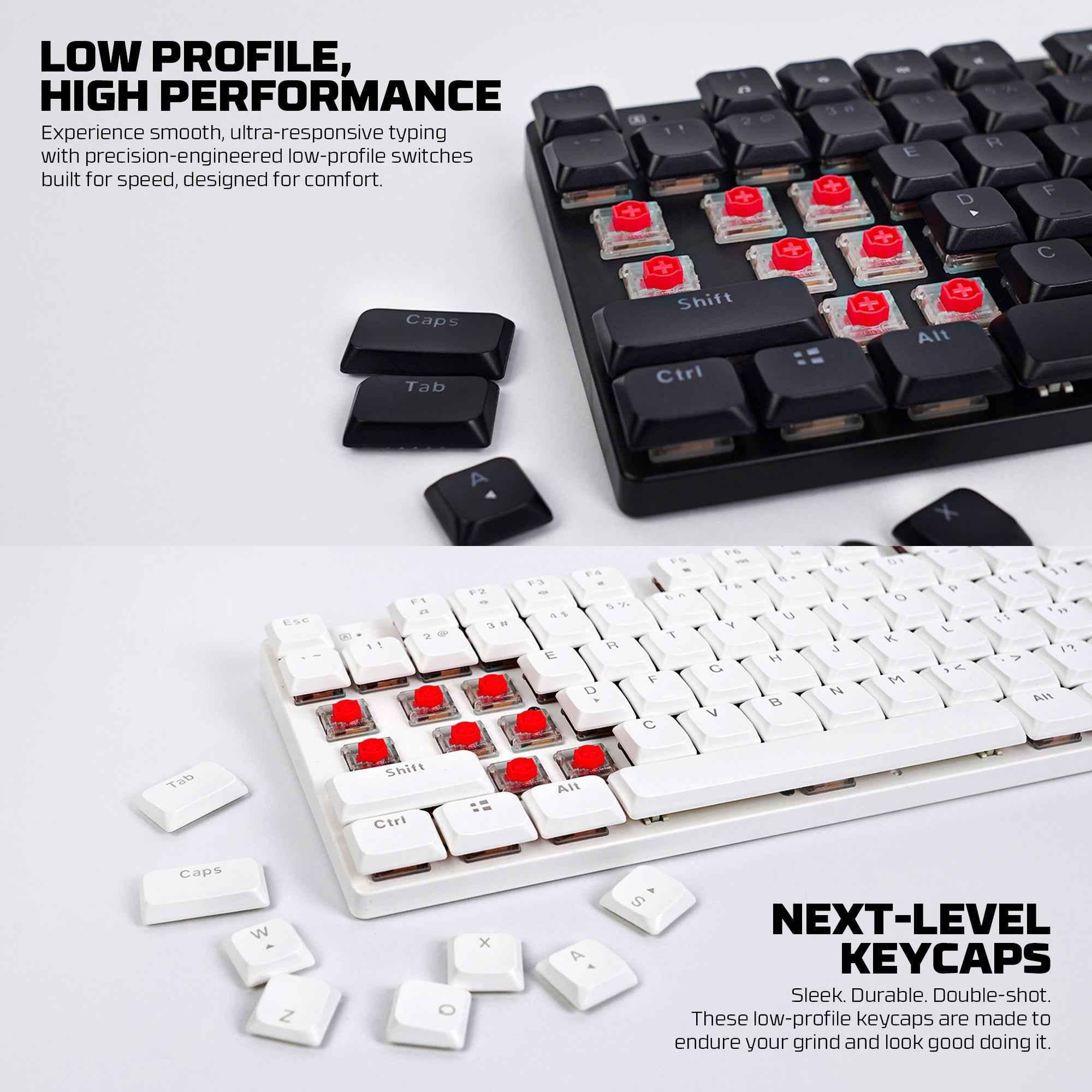 Fantech atomair61 mk311 keyboard - low-profile mechanical keyboard for ultimate gaming experience - keyboard
