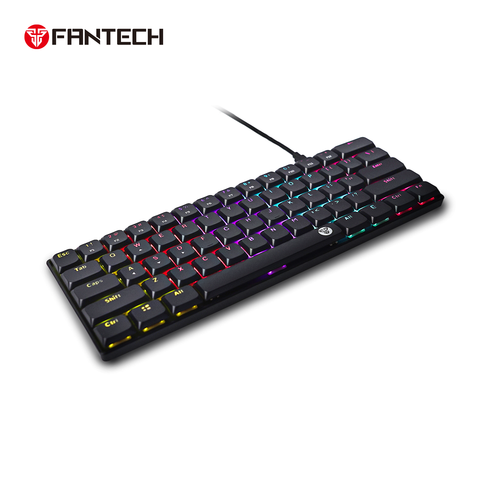 Fantech Atomair61 Mk311 Mechanical Keyboard Low-profile White