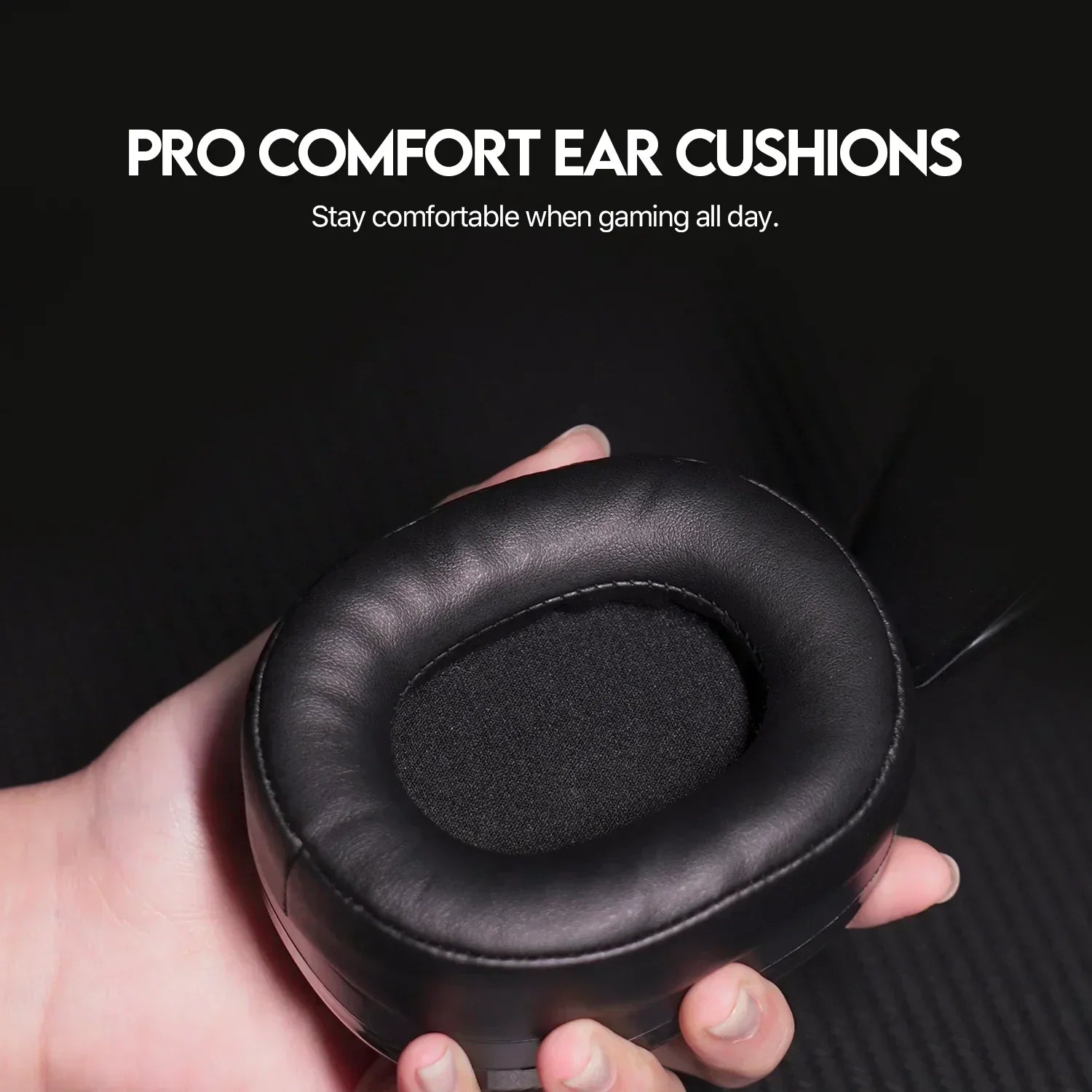 Fantech aurora hg29 gaming headset - 7.1 virtual surround sound with rgb lights - headsets