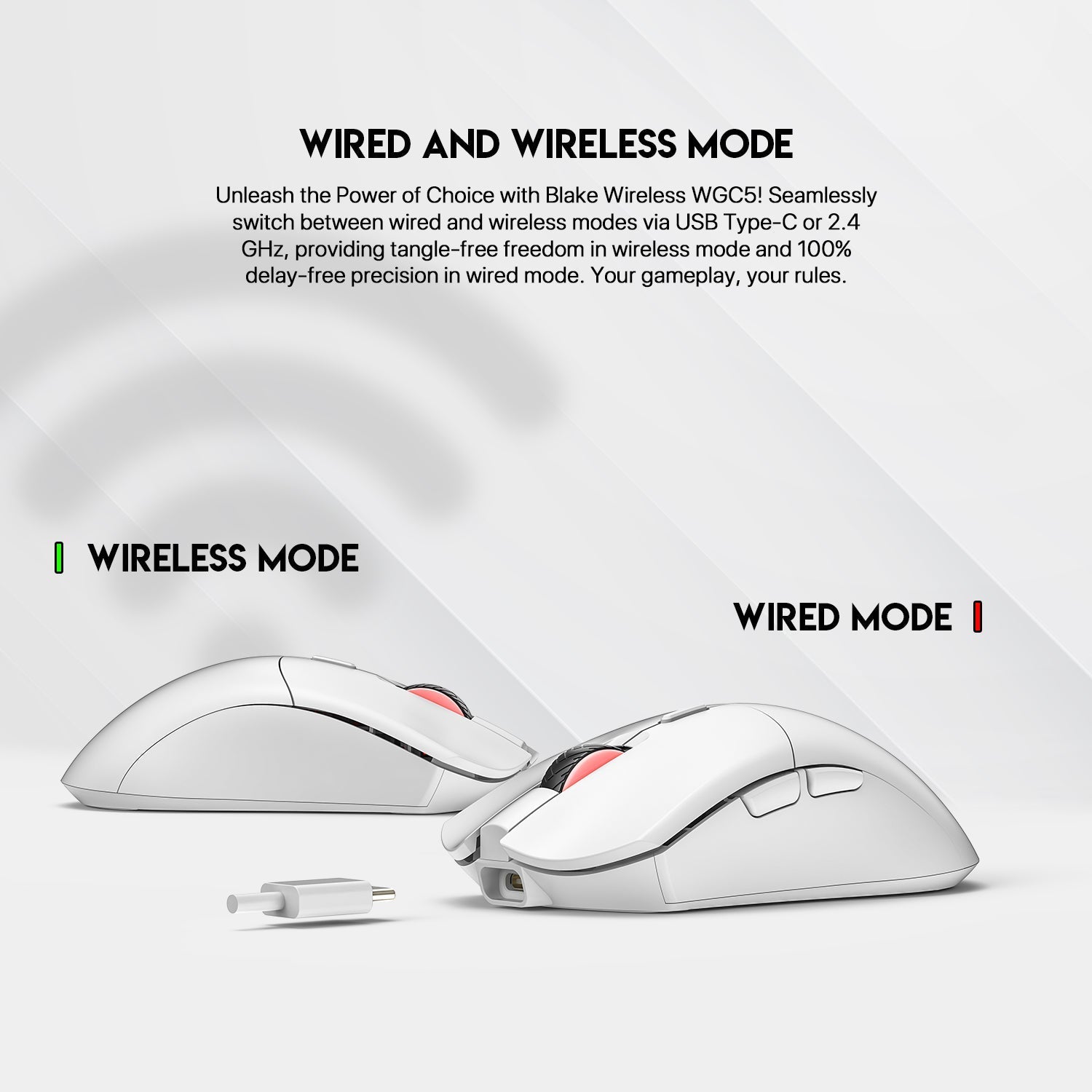 Fantech Blake Wgc5 Wireless Gaming Mouse - Gameonjo