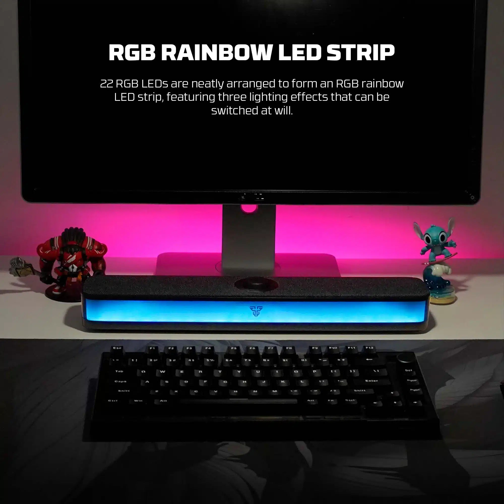 Fantech Bs151 Bluetooth 5.3 Portable Dual Mode Built in Microphone Gaming Speaker